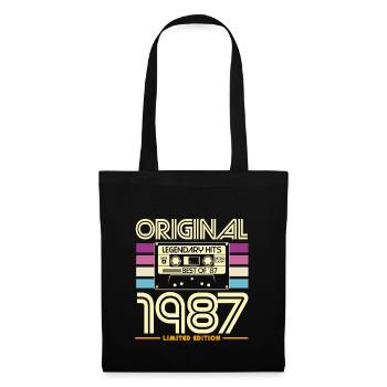 Originale limitierte Edition von 1987 - Stoffbeutel - Schwarz - Vorne
