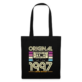 Original 1997 Cassette Retro - Tote Bag - black - Front