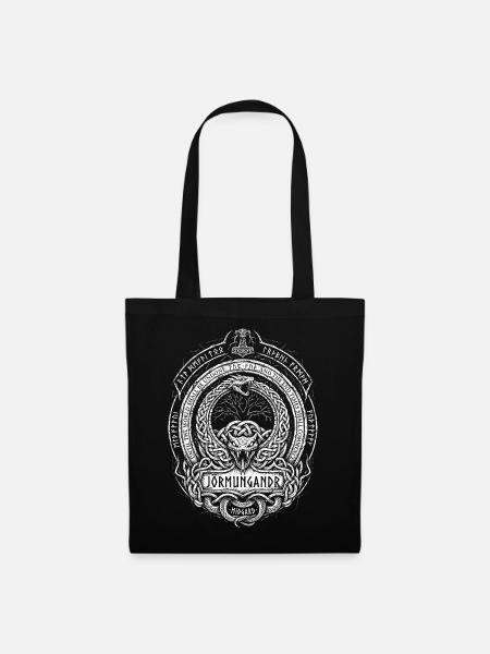 Jörmungandr - Stoffbeutel - Schwarz