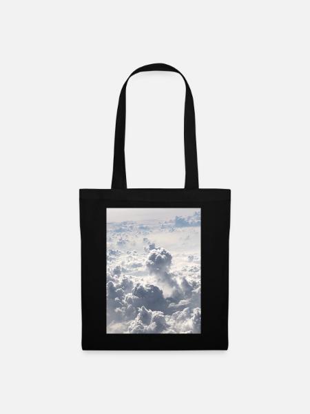 Clouds Dreaming Above the Sky - Tote Bag - black