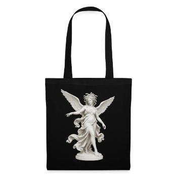 Déesse Méduse Ailée - Sac en tissu - noir - Devant