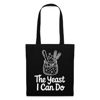 The Yeast I Can Do - Stoffbeutel - Schwarz - Vorne
