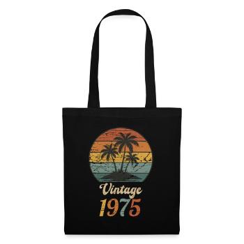 50ème Anniversaire 1975 Millésime - Sac en tissu - noir - Devant