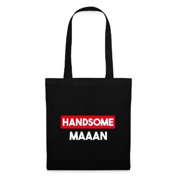 Beau Maaan - Sac en tissu - noir - Devant