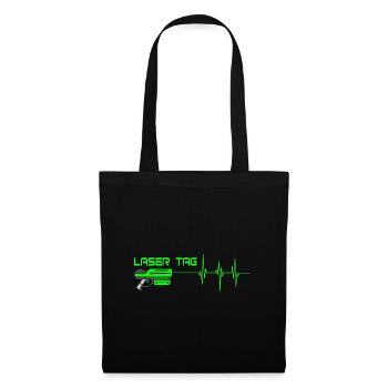 Laser Tag - Sac en tissu - noir - Devant