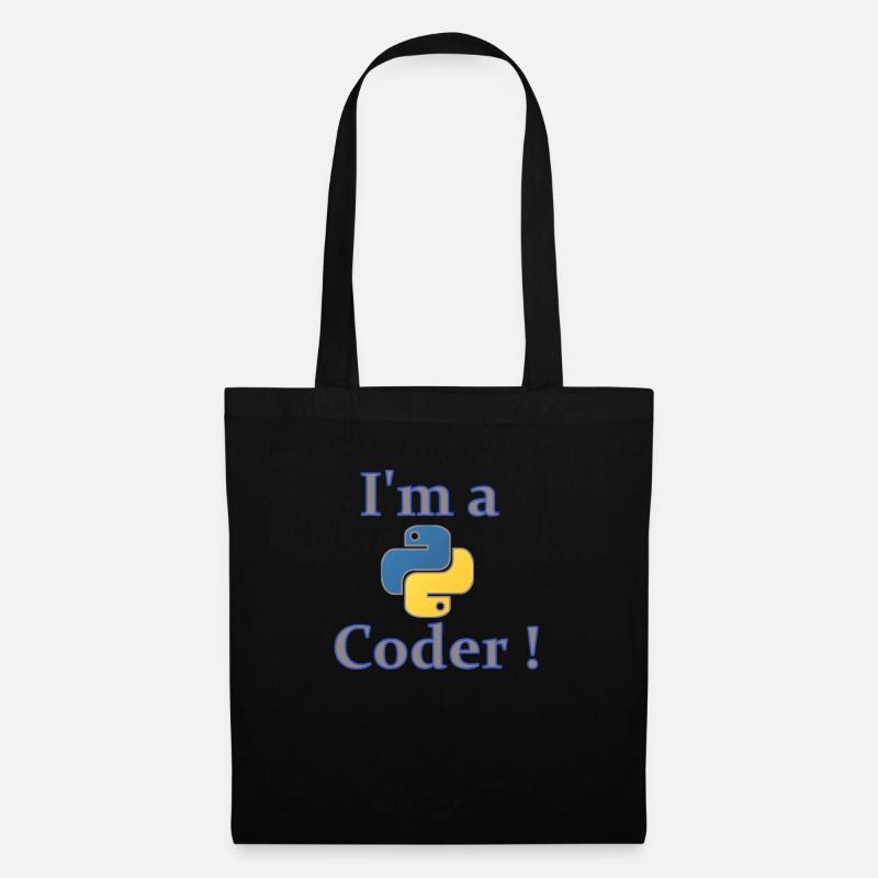 iam python code - Tote Bag - black