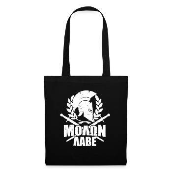 T-shirt Molon Labe - Sac en tissu - noir - Devant