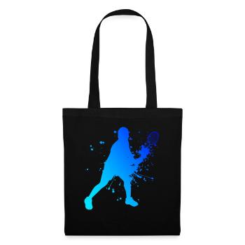 Badminton Squash Badminton Joueur Badminton - Sac en tissu - noir - Devant