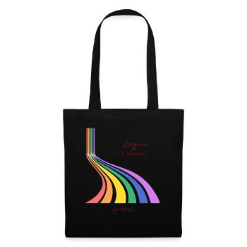 Spring 1 - Sac en tissu - noir - Devant