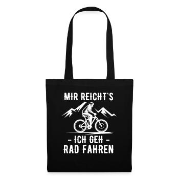 Vélo Disant VTT Vélo de route E-Bike - Sac en tissu - noir - Devant