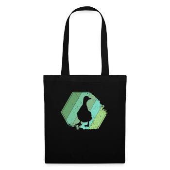 Duck Retro - Tote Bag - black - Front