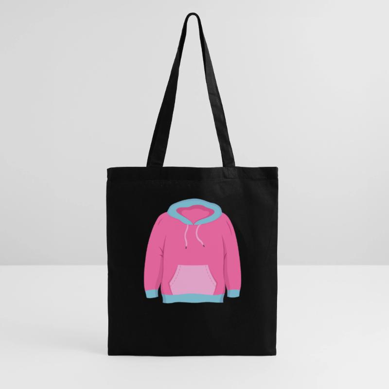 Pinker Pulli Pullover Stoffbeutel