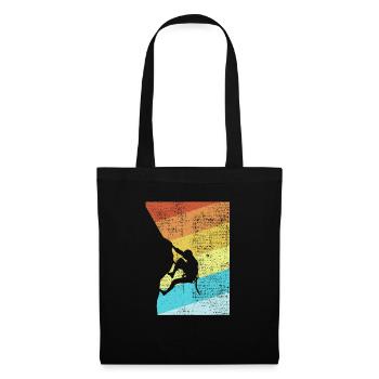 Varappe - Sac en tissu - noir - Devant