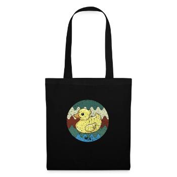 Bath Duck Retro - Tote Bag - black - Front