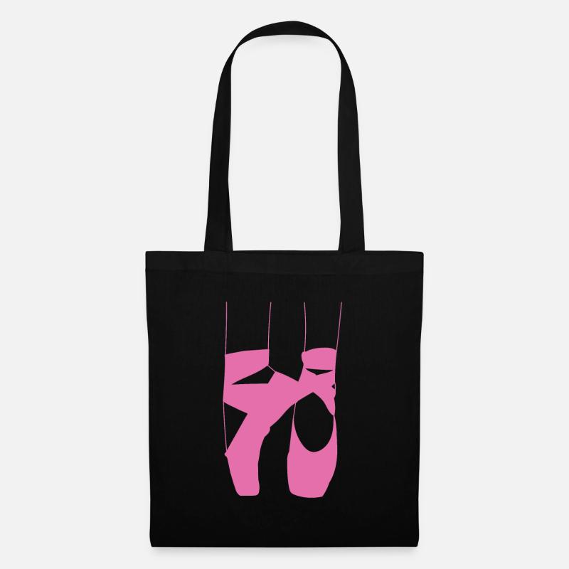 Ballett Tanzen Ballett Geschenk Tanz Geschenkidee - Stoffbeutel - Schwarz
