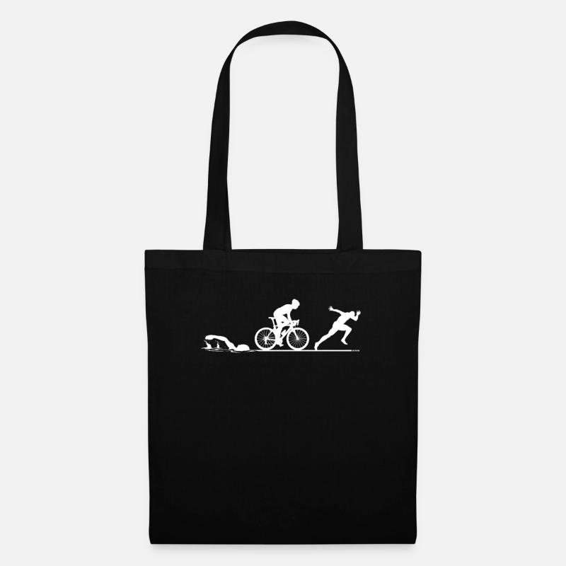 Triathlon - Stoffbeutel - Schwarz