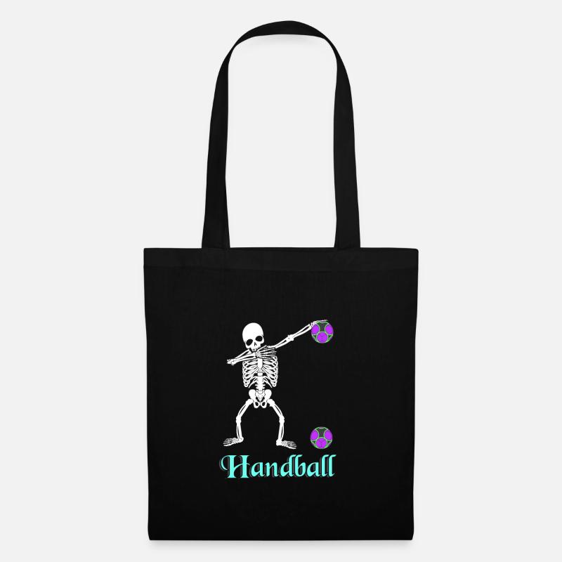 Handball - Stoffbeutel - Schwarz