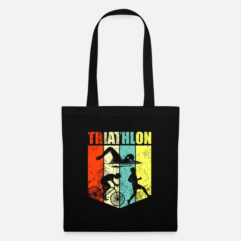 Triathlon - Stoffbeutel - Schwarz