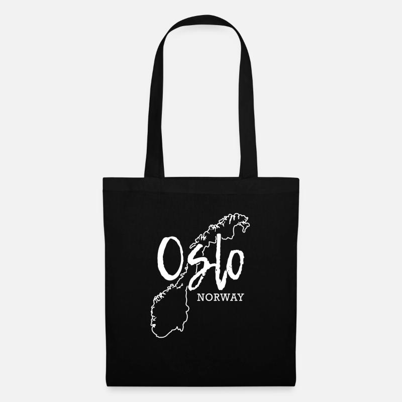 Oslo - Stoffbeutel - Schwarz