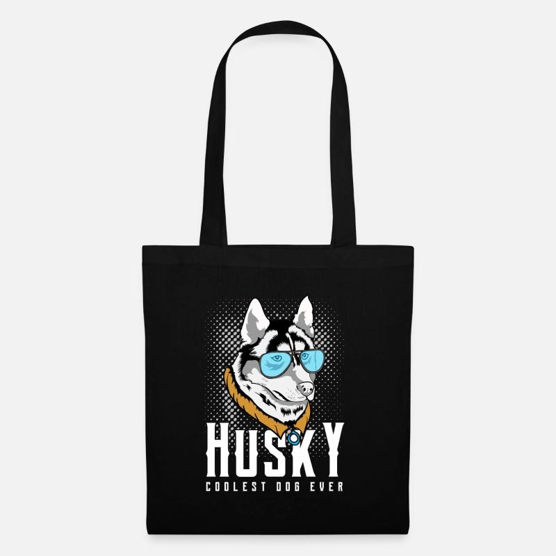 Husky - Stoffbeutel - Schwarz