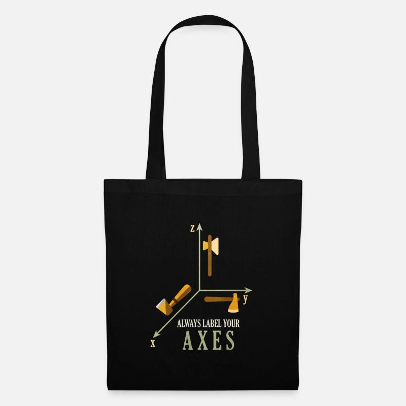 math - Tote Bag - black