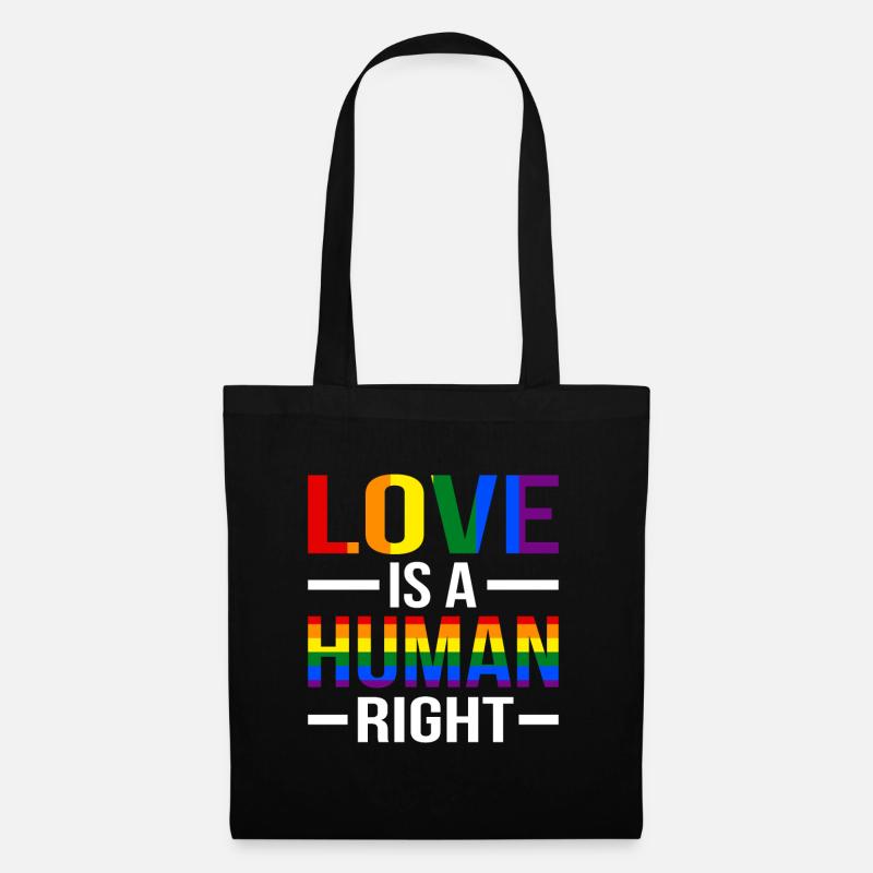 Lgbt - Stoffbeutel - Schwarz
