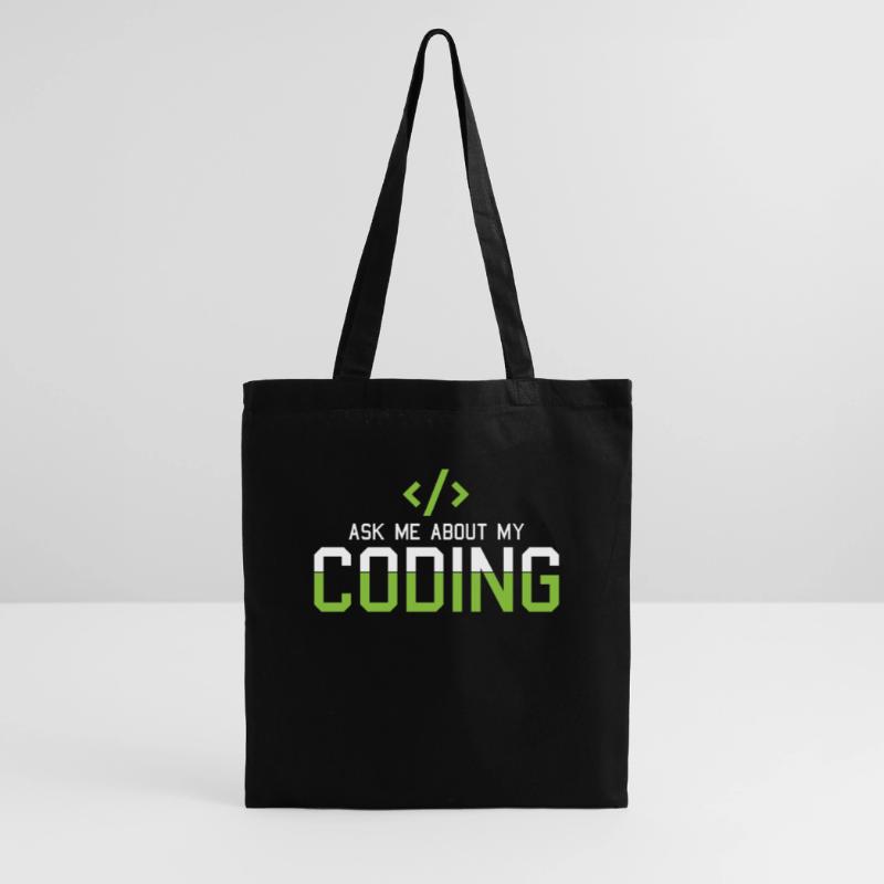 Hacking Programmierer Hacker Code Coding Geschenk Stoffbeutel
