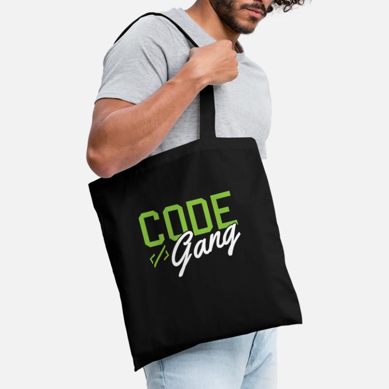 Hacking Programmierer Hacker Code Coding Geschenk Stoffbeutel