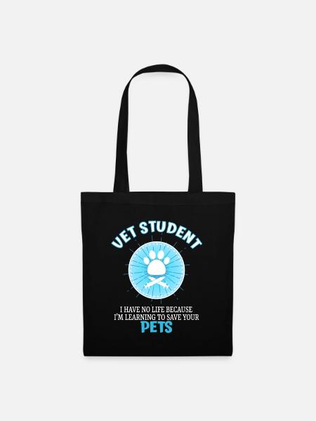 Veterinärmedizin Future Veterinarian Vet Student - Stoffbeutel - Schwarz