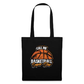 basketball basketballer sport basketball team - Tote Bag - black - Front