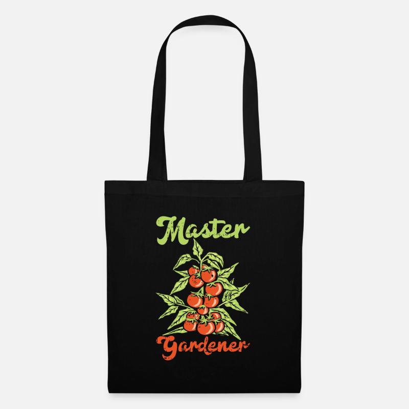 Tomate - Stoffbeutel - Schwarz