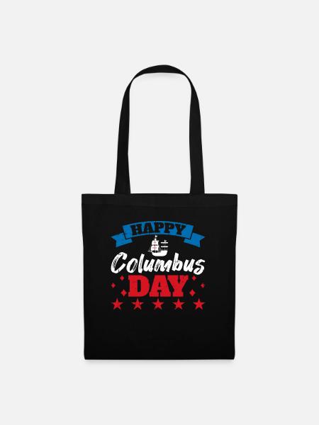 Christopher Columbus - Stoffbeutel - Schwarz