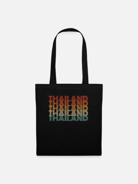 Geschenk Für Einwohner Thailands - Stoffbeutel - Schwarz