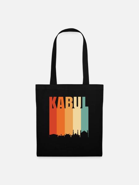 Kabul - Stoffbeutel - Schwarz