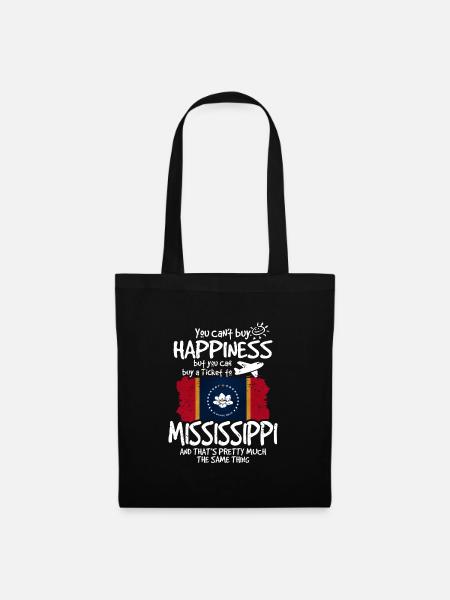 Mississippi - Stoffbeutel - Schwarz