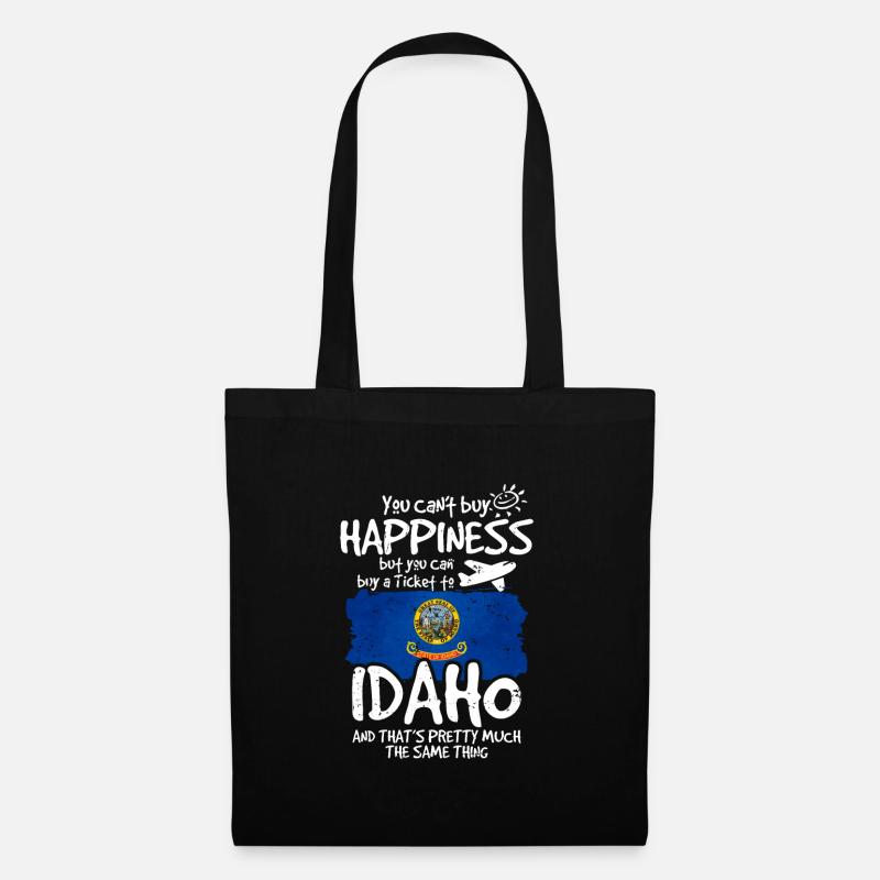 Idaho - Stoffbeutel - Schwarz