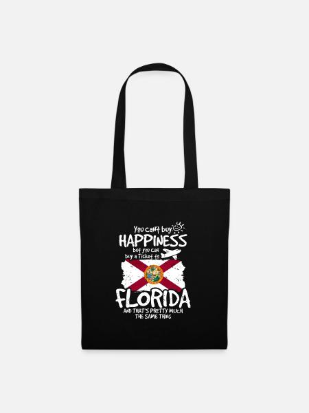 Florida - Stoffbeutel - Schwarz