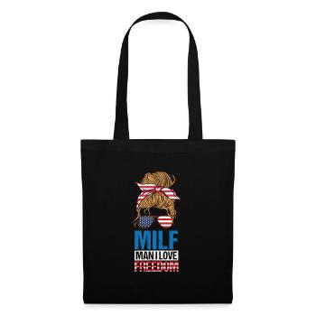 USA Girl Sunglasses Freedom Women - Sac en tissu - noir - Devant