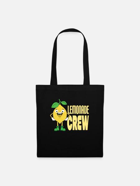 Limonaden-Crew - Stoffbeutel - Schwarz