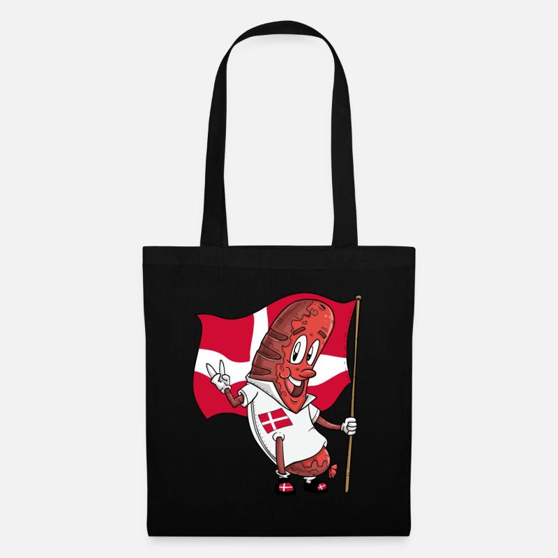 Danish Pork Bratwurst - Tote Bag - black