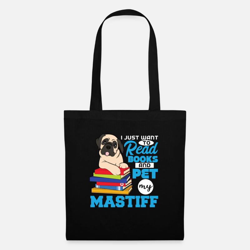 Mastiff - Stoffbeutel - Schwarz
