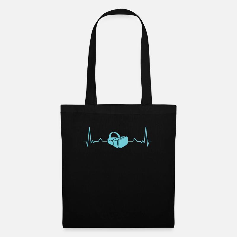 Virtual Reality VR Geschenk - Stoffbeutel - Schwarz