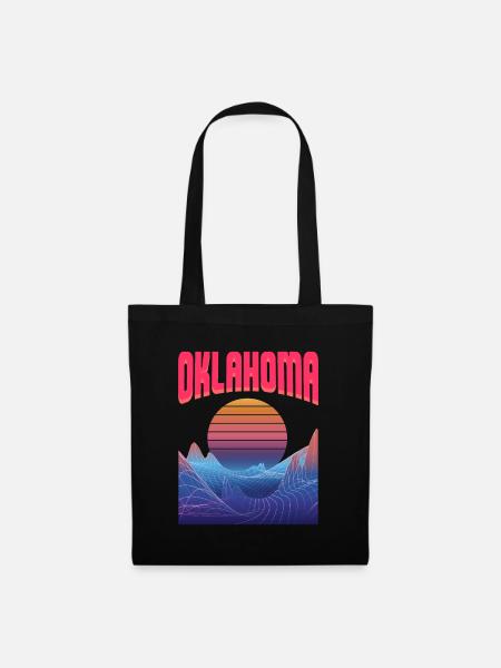 Oklahoma - Stoffbeutel - Schwarz