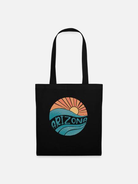 arizona - Stoffbeutel - Schwarz