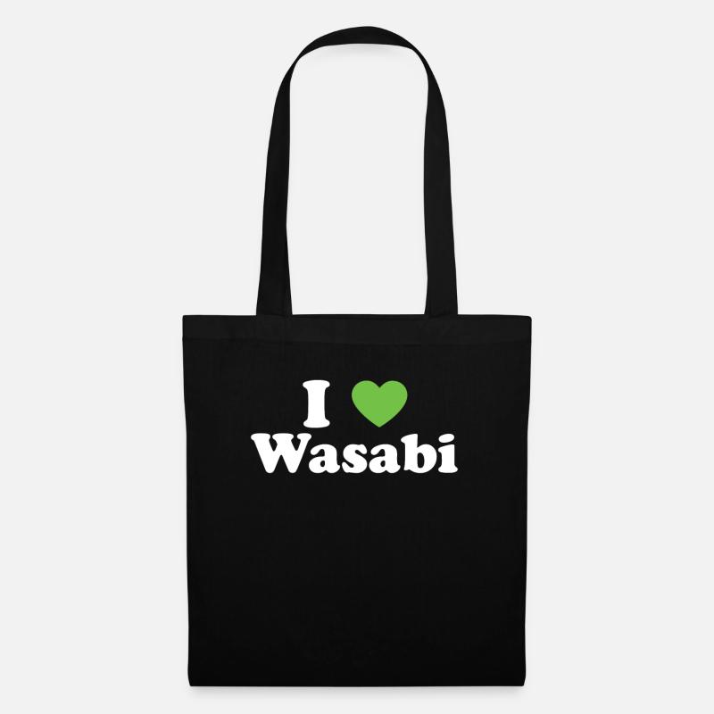 Wasabi - Stoffbeutel - Schwarz