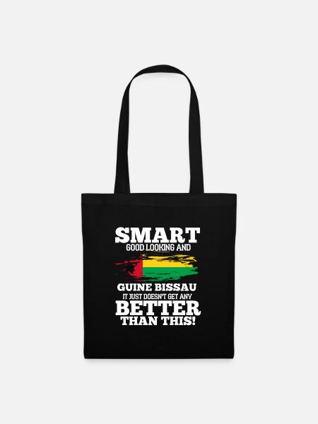 Guina Bissau - Stoffbeutel - Schwarz