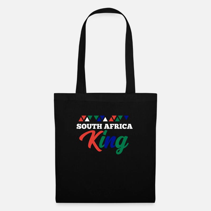 Südafrika - Stoffbeutel - Schwarz