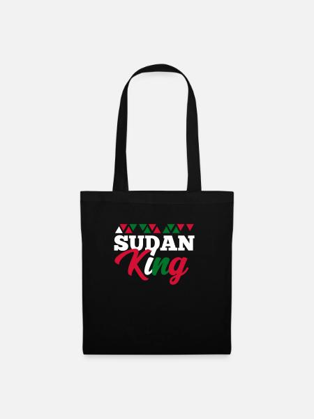 Sudan - Stoffbeutel - Schwarz