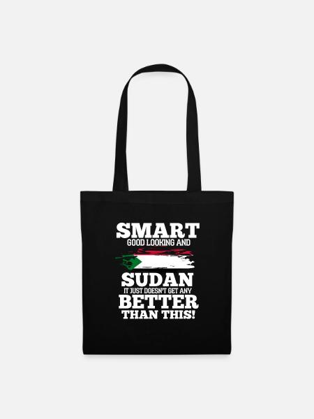 Sudan - Stoffbeutel - Schwarz