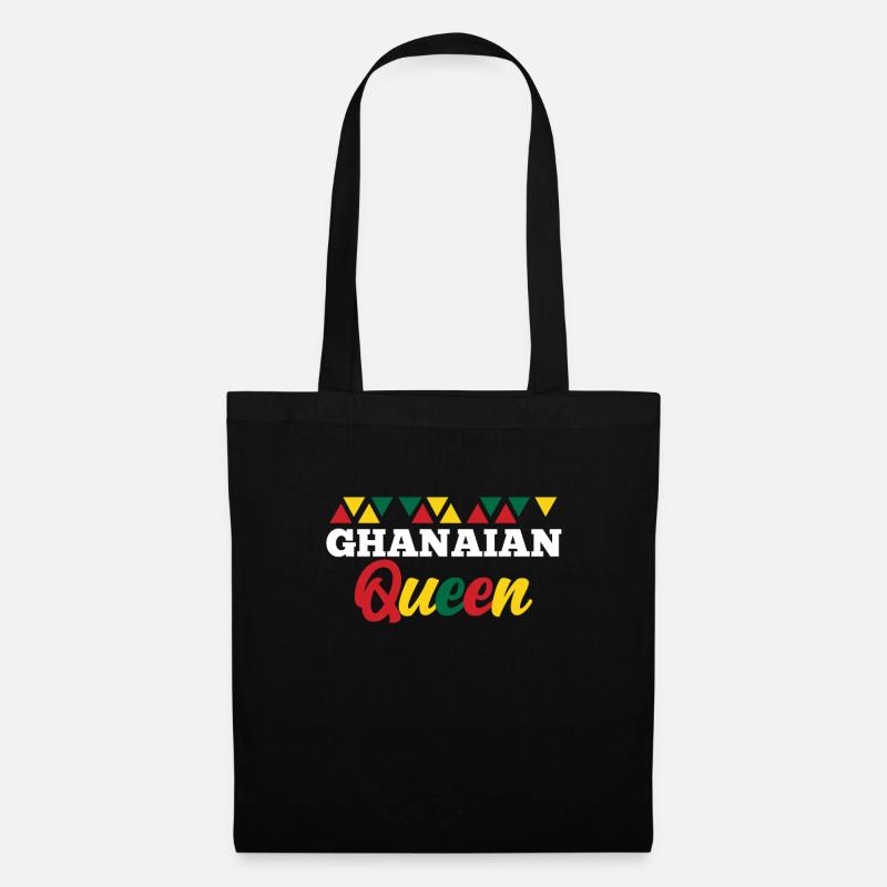 Ghana - Stoffbeutel - Schwarz